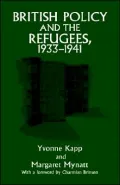 British Policy and the Refugees: 1933-1941