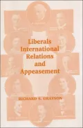 Liberals, International Relations and Appeasement