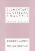 Elementary Classical Analy 2e