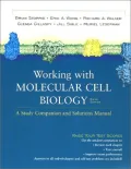 Working with Molecular Cell Biology Student Comapnion and Solutions Manual by Darnell — book cover