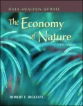 Economy of Nature: Data Analysis Update