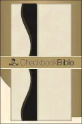 NCV Checkbook Bible (Ivory/Black)