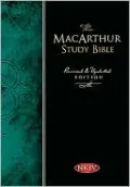 The MacArthur Study Bible: New King James Version (NKJV), Black Bonded Leather, Thumb-Indexed