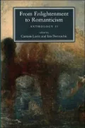 From Enlightenment to Romanticism: Anthology II