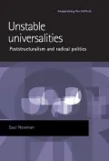 Unstable Universalities: Poststructuralism and Radical Politics