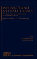 Materials Science and Applied Physics