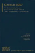 Complife 2007: The Third International Symposium on Computational Life Sciences, Vol. 940