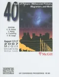 40 Years Of Pulsars: Millisecond Pulsars, Magnetars and More, McGilll University, Montreal, Canada, 12 - 17 August 2007
