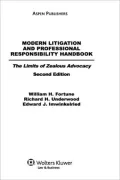 Modern Litigation And Professional Responsibility Handbook