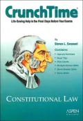Constitutional Law (Crunch Time Series) - Steven L. Emanuel - Paperback