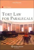 Tort Law for Paralegals