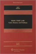 Basic Tort Law: Cases, Statutes, and Problems, Second Edition