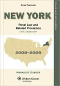 New York Penal Law And Related Provisions With Commentary, 2008-2009 Edition