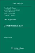 Constitutional Law, 2009 Supplement
