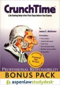 CrunchTime: Professional Responsibility (Print + eBook Digital Download Bonus Pack)
