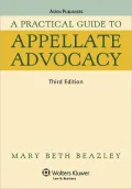 A Practical Guide To Appellate Advocacy, Third Edition by Beazley — book cover