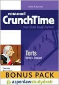 CrunchTime: Torts (Print + eBook Bonus Pack)