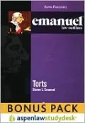 Emanuel Law Outlines: Torts (Print + eBook Bonus Pack)