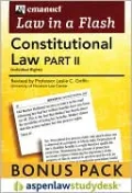 Law in a Flash Cards: Constitutional Law, Part 2 (Print + eBook Bonus Pack)