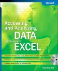 Accessing and analyzing data with Microsoft Excel