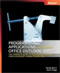 Programming Applications for Microsoft Office Outlook 2007
