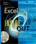 Book cover of Microsoft Office Excel 2007 Inside Out
