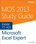 Mos 2013 Study Guide for Microsoft Excel Expert