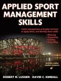 Applied Sport Management Skills With Web Resource