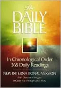 The Daily Bible: New International Version (NIV), multi-colored hardcover