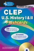 CLEP U.S. History I & II Flashcards with TestWare (REA)