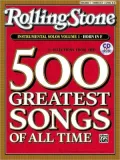 Selections from Rolling Stone Magazine's 500 Greatest Songs of All Time (Instrumental Solos), Vol 1: Horn in F, Book & CD