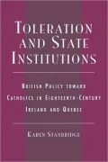 Toleration And State Institutions