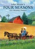2011 Four Seasons monthly planner