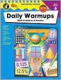 Daily Warmups: Math Problems and Puzzles Grade 6