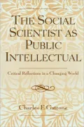 Social Scientist As Public Intellectual