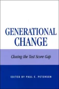 Generational Change: Closing the Test Score Gap