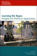 Learning the Ropes: Insights for Political Appointees