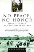 No Peace, No Honor