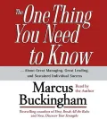 The One Thing You Need to Know