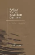 Political Theory in Modern Germany