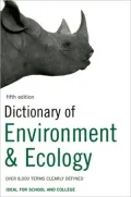 Dictionary of Environment and Ecology: Over 8,000 terms clearly defined