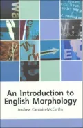 An Introduction to English Morphology