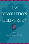 Has Devolution Delivered?