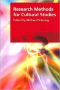 Research Methods in Cultural Studies