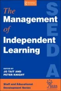 The Management of Independent Learning