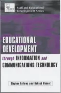 Educational Development Through Information and Communications Technology by Staff and Educational Developme... — book cover
