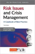 Risk Issues and Crisis Management : A Casebook of Best Practice