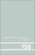 Applied Superconductivity, 1997 : Proceedings of Eucas 1997, the 3rd European Conference on Applied Superconductivity, Held in The Netherlands, 30 June-3 July, 1997