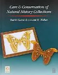 Care and Conservation of Natural History Collections