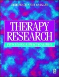 Therapy Research: Proc & Practicalities